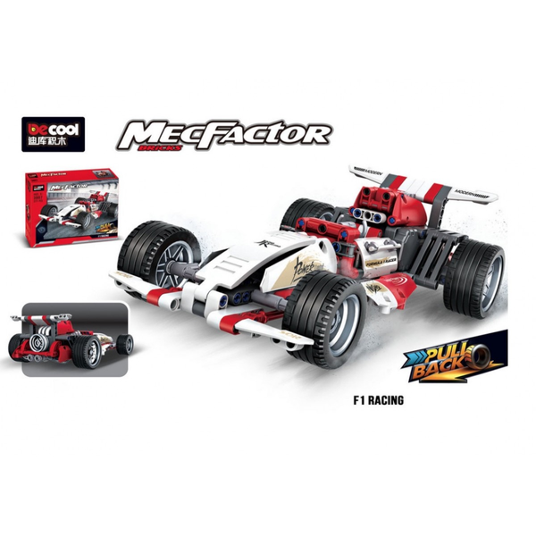 Конструктор DеСooL Technic MecFactor Формула F1 3807 377 деталей 3807 фото