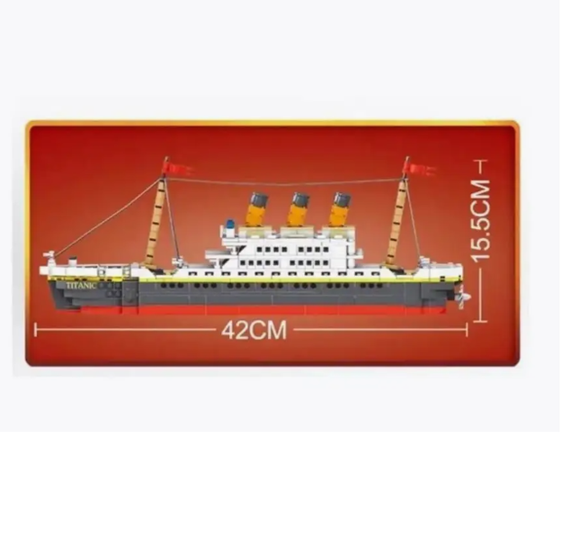 Конструктор Titanic Титаник Круизный лайнер 586 дет К0237 0237 фото