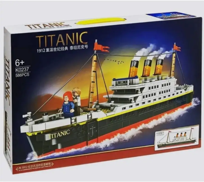 Конструктор Titanic Титаник Круизный лайнер 586 дет К0237 0237 фото