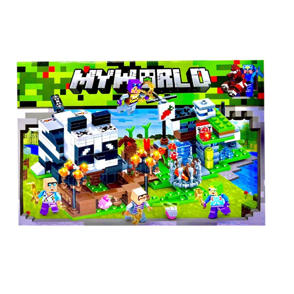 Конструктор Minecraft My World LB1107 "Будинок Панди" з 478 деталей LB1107 фото