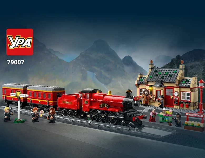 Конструктор Harry Potter Хогвартський експрес та станція Хогсмід, 1074 деталі 6121-79007 фото