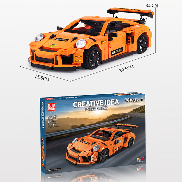 Конструктор автомобиль Porsche GT3 RS Creator Mould King 13129 (1072 детали) 13129 фото