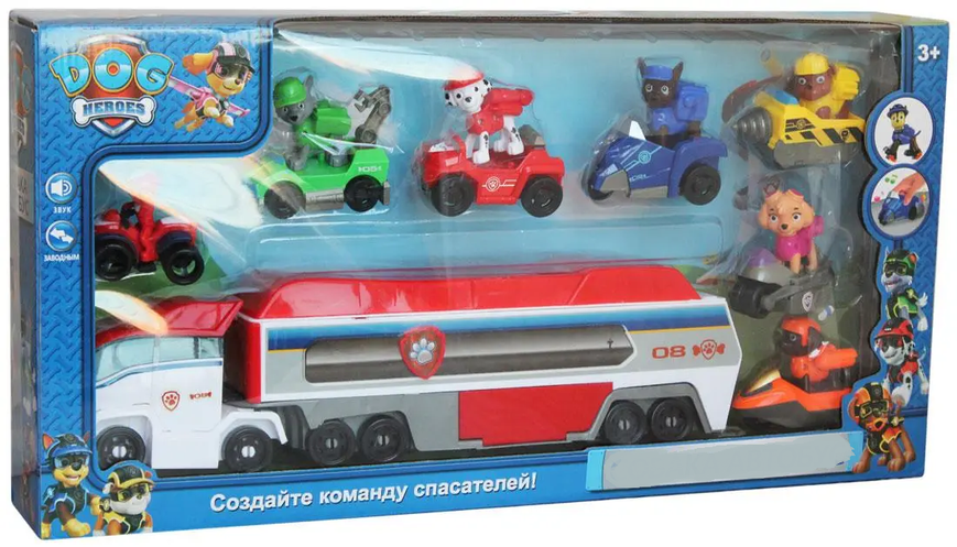 Дитячий ігровий набір Щенячий патруль Патрулевоз Paw Patrol  205 фото