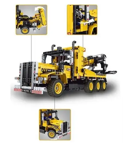 Конструктор Technic Вантажівка з лебідкою і крюком, 1250 деталей, Mould king 17011 17011 фото