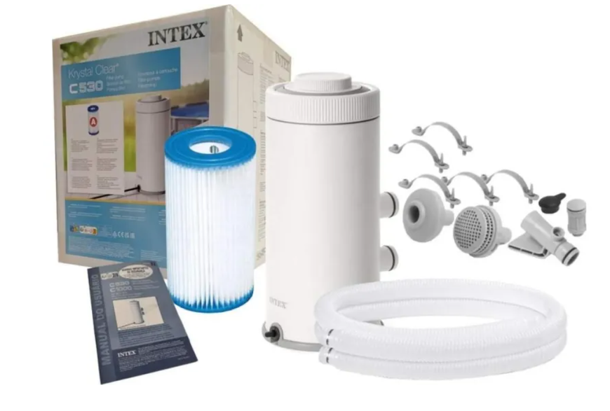 Картриджний фільтр-насос Intex 26604 (продуктивність 2006 л/г, басейнів об'ємом до 10000л) 26604 фото