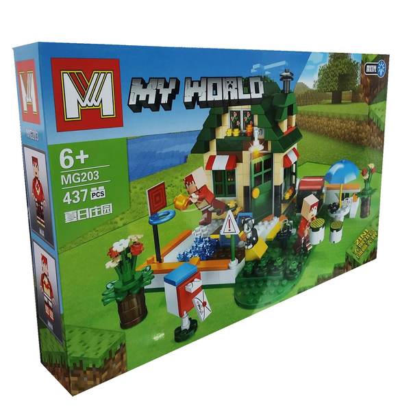 Конструктор игровой Домик Minecraft MG203 437 деталей MG203 фото