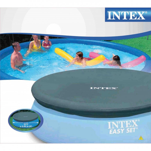 Intex 28020 Тент для круглого надувного басейну діаметр 244 см 28020 фото